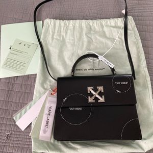 NWT Off-White Jitney Handbag